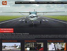 Tablet Screenshot of gargaviation.com